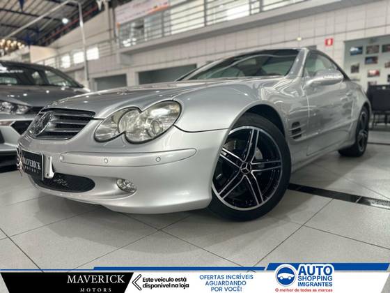 MERCEDES-BENZ SL 500 5.0 V8 GASOLINA CONVERSIVEL 2P AUTOMÁTICO